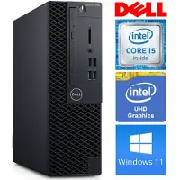 Dell Tietokone 3060 SFF i5-8400 32GB 512SSD M.2 NVME DVD WIN11Pro