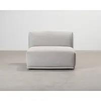 Muuto Connect Soft sohvamoduuli vaaleanharmaa