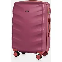 Voyo Travel Keskikokoinen matkalaukku VOYO Fjord 67x45x26cm, 66L, M, viininpunainen