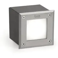 Faro Moderni LED-uppovalo LED-18, IP67 LED-18, Alumiini/harmaa/sinkki, Alumiini, Moderni,