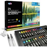 Zieler Vesiliukoiset 24 kpl öljypastellit