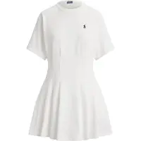 Ralph Lauren Shaped Cotton Jersey Tee Dress - White - L