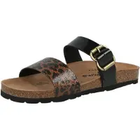 Pepe Jeans for woman. PLS800003 Sandals Oban Eleven brown (40), None, Casual, Animal Print