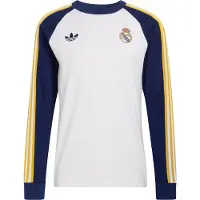 Adidas Real Madrid T-paita OG - Valkoinen/Navy Pitkähihainen - , koko X-Large