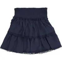Lindex Skirt With Flounces - Navy - 134/140