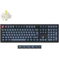 Keychron V6 Max QMK ISO Langaton Mekaaninen Näppäimistö [Gateron Jupiter Banana