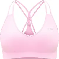 ICANIWILL Define Seamless V-neck Sports Bra Pink