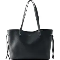 Pepe Jeans for woman. PL0300111 Audrey Script Handbag black (OSFA), Casual, Polyurethane