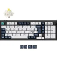 Keychron Q5 Max QMK Langaton Mekaaninen Näppäimistö [Gateron Jupiter Banana] -