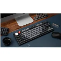 Keychron Q3 Pro QMK TKL Hotswap RGB Backlight ISO Knob Version - Carbon Black [