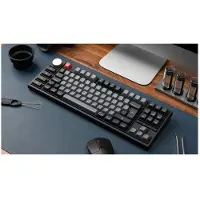 Keychron Q3 Pro QMK TKL Hotswap RGB Backlight ISO Knob Version - Carbon Black [