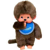 Monchhichi Pehmolelu -poika, Classic, sininen 20 cm