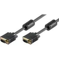 Pro VGA FullHD Cable - Musta - 15m