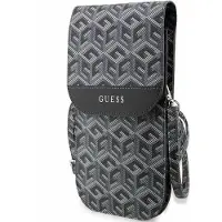 GUESS GCube Stripe Musta Käsilaukku