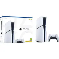 Sony PlayStation 5 Slim 1 Tt SSD -pelikonsoli, valkoinen