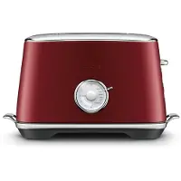 Sage The Toast Select Luxe 2-skivors brödrost STA735RVC4 – 6 program, rostfritt stål, LED progressindikator, Lift & Look (velvet red)