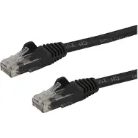 StarTech.com Black Snagless Cat 6 kaapeli 10m