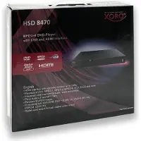 Mas HSD 8470, NTSC, PAL, 10-bit/108MHz, 20 - 20000 Hz, 80 dB, 80 dB, 24-bit/192kHz (XOR120146)