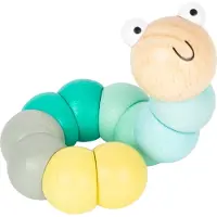 Small Foot - Wooden Motor Skills Caterpillar Paste