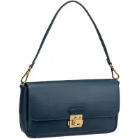 Coccinelle C-Me Lock Olkalaukku Nahka 29 cm Sininen
