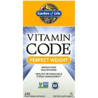 Elämän puutarha,Garden of Life Vitamin Code Täydellinen Paino - 240 kapselia