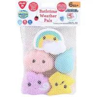 Play Bath Toys Weather Influences in Net 5pcs.