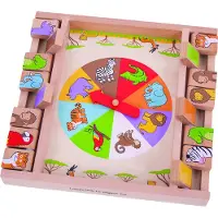 Bigjigs Wooden Stacking Game Fire Truck