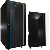 Extralink Rack cabinet 27U 600x800mm standing black