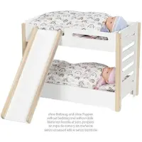 Goki Bunk bed with doll slide