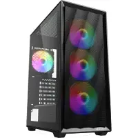 Sharkoon Gehaeuse VK4 Rainbow ATX 1xGlas schwarz (4044951044108)
