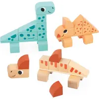 Janod Cubikosaurus Dinosaurukset Rakennettava