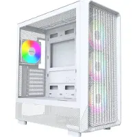 Montech X5 -miditornikotelo ikkunalla ja RGB-valaistuksella, musta