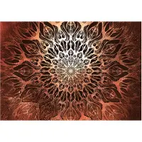 Kärkkäinen Artgeist Spider Web (Orange) itseliimautuva fototapetti