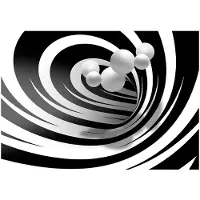 Kärkkäinen Artgeist Twisted In Black & White fototapetti