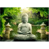 Kärkkäinen Artgeist Buddha's garden itseliimautuva fototapetti