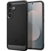 Spigen Samsung Galaxy S25 FE Rugged Armor TPU-Kotelo - Musta