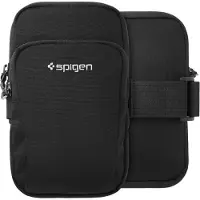 Spigen AMP04617, Käsilaukku, Universaali, 17,5 cm (6.9"), Musta