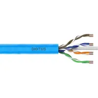 Digitus DK-1613-A-VH-305 verkkokaapeli Vaaleansininen 305 m Cat6a U/UTP (UTP) (DK-1613-A-VH-305)