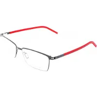 Safilo SA 1075 53/17/145 Matt harmaa punainen Ruostumaton teräs MIEHET SA 1075
