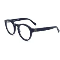 Moncler ML5189 49/23/145 Kiiltävä sininen asetaatti UNISEX ML5189 näkölasit
