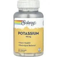Solaray , Kalium, 99 mg, 200 VegCaps