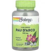 Solaray Pau D?Arco - 100 kapselia