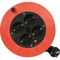 Nordic Quality – Kaapelikela Safety plug, H05VV-F 3x1,5mm², 5m (HJR-1)