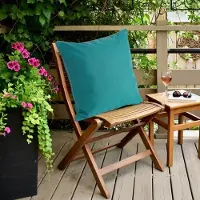 Eurofirany GARDEN4 tyynynpäällinen puutarhaan ja terassille sileästä vedenpitävästä kankaasta 45 x 45 cm, väri: oranssi