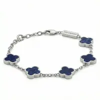 Steel & Barnett Clover Bracelet - Blue - ONE SIZE 17 - 23 cm