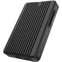 Icy Box – IB-CR601M-C31, SSD-kotelo, M.2, M.2, 10 Gbit/s, USB-liitettävyys, Musta (61153)