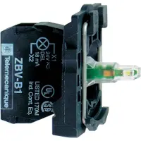 Schneider Electric Harmony lampekrop i plast bestående af LED modul i hvid farve og 230-240 VAC forsyning
