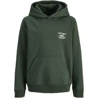 Jack & Jones Jorniagara Typo Sweat Hood Jnr - Green - 152