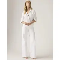 Levi's 318 Shaping Wide Leg Soft Clea - White - 31 x 34