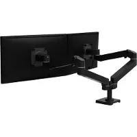 Ergotron – LX Pro Dual Side-by-Side Arm (black) (45-686-292)